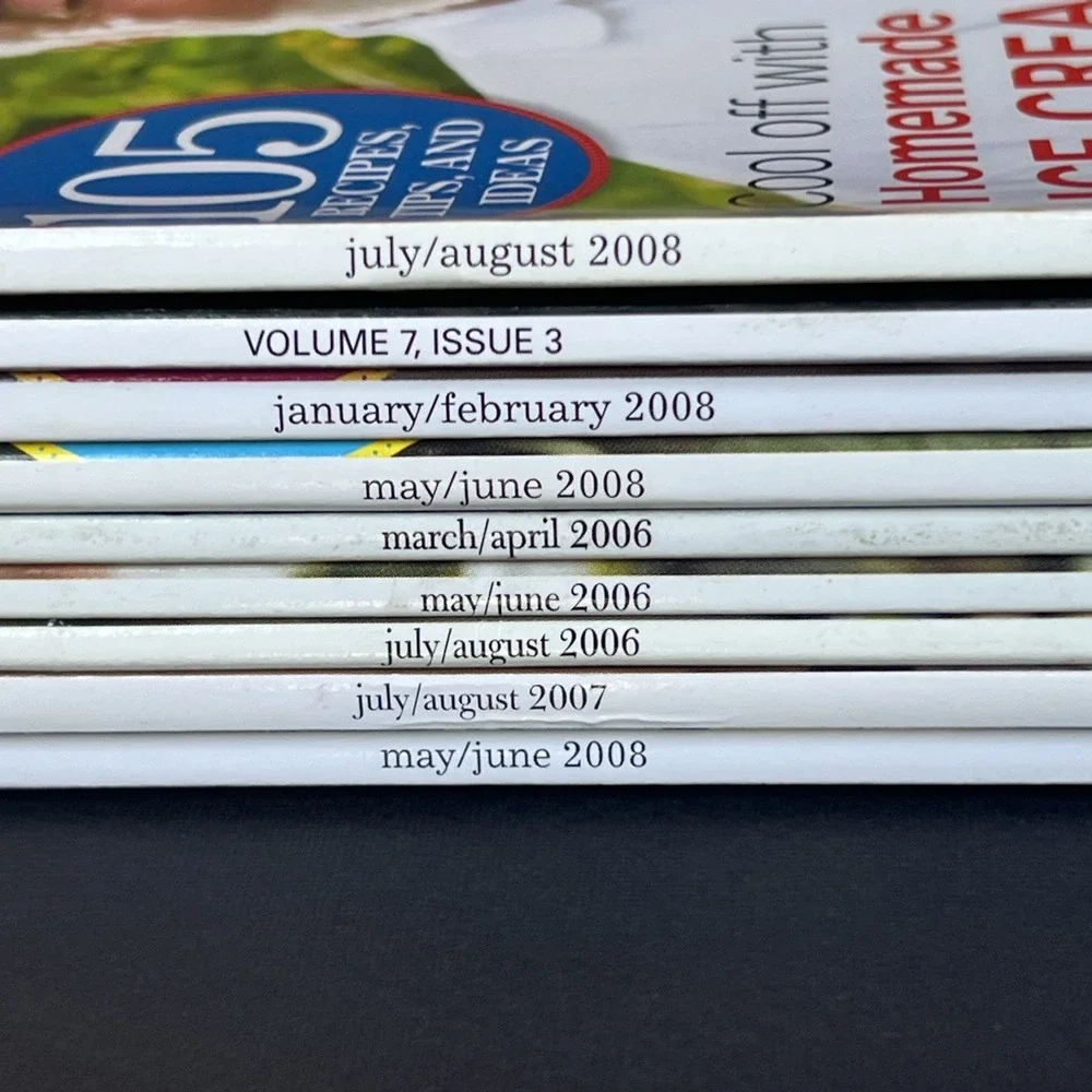 COOKING WITH PAULA DEEN Magazines Set x9 Back Issues 2006-2011 Recipes